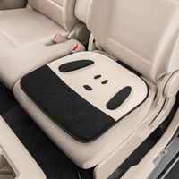 BONFORM クッション もふもふスヌーピー 450×450mm ホワイト 5255-02WH 1個（直送品）