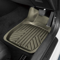 BONFORM バケットマット 3Dカーボンアロー 500×640mm スモーク 運転席F1枚 6489-42SM 1個（直送品）