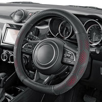 BONFORM ハンドルカバー ジオメトリーカーボン S 300×370mm レッド 6937-01RE 1個（直送品）