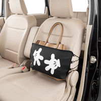 BONFORM 収納 ミッキーハンド シートキーパー ブラック つけたまま座れる 7474-59BK 1個（直送品）