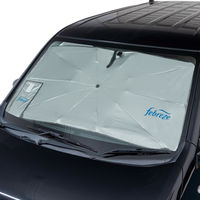 BONFORM サンシェード ファブリーズシェード 傘型S 1300×650mm シルバー 7609-02SI 1個（直送品）