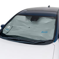 BONFORM サンシェード ファブリーズシェード 傘型M 1350×750mm シルバー 7609-07SI 1個（直送品）