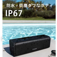 FUNLOGY 小型スピーカー Portable2 ホワイト Portable2WH 1台（直送品）