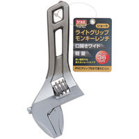 三共コーポレーション ライトグリップモンキーレンチ ショート 36mm 916105 1個（直送品）