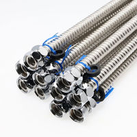 カクダイ 水道用フレキパイプ700 10本 GA-JC034 1セット(10本入)（直送品）