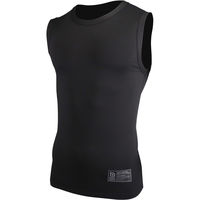 おたふく手袋 BT ドラスティックドライ ノースリーブ クルーネックシャツ ブラック SSサイズ JW-580 1枚（直送品）