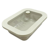 保存容器600ml 調理可 食洗機可 グレージュ ズボラ 1セット（1個×3）冷凍・冷蔵・電子レンジ・オーブン・ガス火可 谷口金属