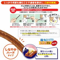キャティーマン 猫ちゃん ホワイデント ふれあい歯磨き ハードFit まぐろ 国産 25g 1袋 ドギーマンハヤシ 猫用 おやつ 歯磨き