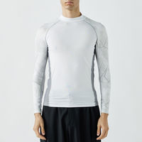 おたふく手袋 BT冷感・消臭パワーストレッチ 長袖バックハイネックシャツ カモフラxホワイト Sサイズ JW-625 1枚（直送品）