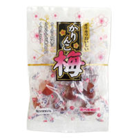 塩分チャージ 梅 個包装 お配り菓子 国産かりんこ梅 種あり 1セット(1個×6)