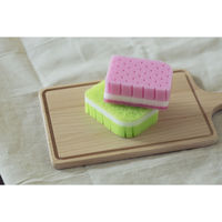 アイセン キッチンスポンジ 泡立つスポンジ ミニ ソフトタイプ 2個組 抗菌 476910 1個（直送品）