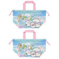 スケーター 弁当袋 ランチ巾着 すみっコぐらししろくまふるさと 478920 1個（直送品）