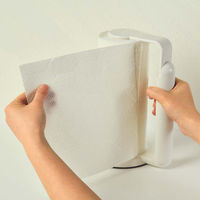 タイガークラウン キッチンペーパーホルダー プラスチック ペーパータオルスタンド ホワイト 479930 1個（直送品）