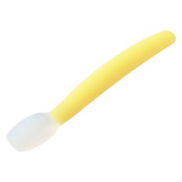 タイガークラウン モグモグソフトスプーン シリコーンゴム製 イエロー 481529 1個（直送品）