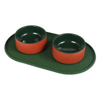 ダルトン ランチョンマット DULTON シリコンプレイスマット オーバル フードボウル ダークグリーン 482162 1個（直送品）