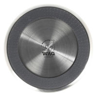 ダルトン フードボウル L DULTON ダブルウォール ドッグボウル シルバー 482169 1個（直送品）