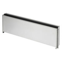 ヨシカワ コンロカバー 折りたたみ式 ステンレス スーパーエンボスコンロカバー 75cm用 482050 1個（直送品）