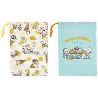 スケーター コップ袋 2枚セット スヌーピーブラザーズ 482229 1個（直送品）