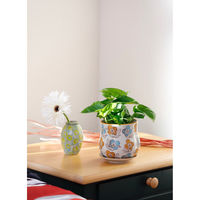 デルキ 植木鉢 ポーリッシュポット E オレンジ 482339 1個（直送品）