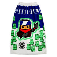 ナストーコーポレーション 巻きタオル マキタオル キャラクター 80×110cm ダダサバイバー 482416 1個（直送品）