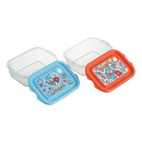 スケーター 弁当箱 500ml 抗菌シールボックスM 2個セット HGパーティー 482972 1個（直送品）