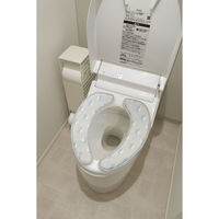 オカトー 便座シート hiecoco 貼るだけ冷感吸着便座シート ペンギングレー 483079 1個（直送品）