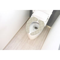 オカトー 便座シート mocchin 貼るだけ冷感便座シート グレー 483288 1個（直送品）