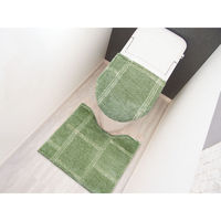 オカトー トイレ蓋カバー kieto 兼用フタカバー グリーン 483300 1個（直送品）