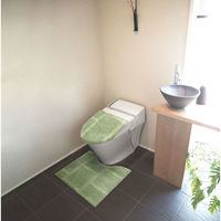 オカトー トイレマット kieto 55×60cm グリーン 483296 1個（直送品）