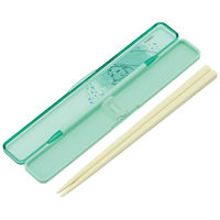 スケーター 箸セット 抗菌音の鳴らない箸箱セット ティンカーベル 483911 1個（直送品）