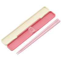 スケーター 箸セット 抗菌音の鳴らない箸箱セット こぎみゅんフラワーリース 483916 1個（直送品）