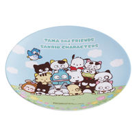 スケーター プレート 薄肉メラミンプレート タマ×サンリオキャラクターズ 486242 1個（直送品）