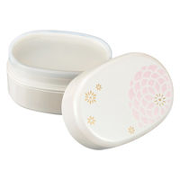 たつみや 弁当箱 390ml コンパクトランチ パール百華 ピンク 489620 1個（直送品）