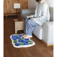 クレエ 玄関マット EIBORIE フルーツフロアマット 室内 ブルーベリー 491101 1個（直送品）