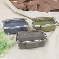 イエロースタジオ 弁当箱 850ml 2段 モノクローム ドーム2段ランチボックス チャコールグレー 491132 1個（直送品）