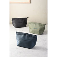 イエロースタジオ 保冷バッグ モノクローム ランチバッグ 弁当ポーチ チャコールグレー 491141 1個（直送品）