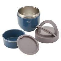 スケーター 弁当箱 1250ml 折りたたみハンドル付保温ジャー 丼ランチ 493420 1個（直送品）