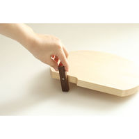 クラスアップ まな板 30cm かまぼこ型 ひのき スタンド付き 日本製 494303 1個（直送品）