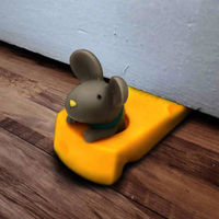 ルークラン ドアストッパー アプリクス アニマルストッパー かわいい マウス 494318 1個（直送品）