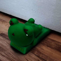 ルークラン ドアストッパー アプリクス アニマルストッパー かわいい 動物 フロッグ 494317 1個（直送品）