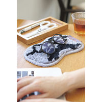 クレエ マット 小物置き タフティーグラシーズマット 室内 ダークグレー 494320 1個（直送品）