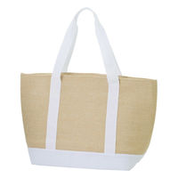 スケーター エコバッグ 麻風 トート 保冷 ショッピングバッグ リサ&ガスパール リンゴ柄 494978 1個（直送品）