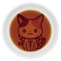 アルタ かぶきにゃんたろう 醤油皿 おすわり 495109 1個（直送品）