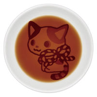 アルタ かぶきにゃんたろう 醤油皿 ふりむき 495110 1個（直送品）