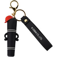 スケーター キーホルダー ラバーマスコット付 ハイマッキー 494996 1個（直送品）