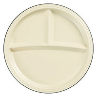 ミタニ ランチプレート サーフランチプレート ナチュール マスタード 495370 1個（直送品）