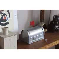 クレエ 貯金箱 ポストジェネラル メールボックス コインバンク 鍵付き シルバー 495600 1個（直送品）