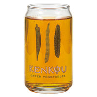 サンアート グラス 360ml 缶型グラス KENKOU 496472 1個（直送品）