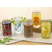 サンアート グラス 360ml 缶型グラス コーラ 496490 1個（直送品）