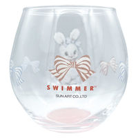 サンアート グラス 330ml まんまるグラス スイマー リバニー 496516 1個（直送品）